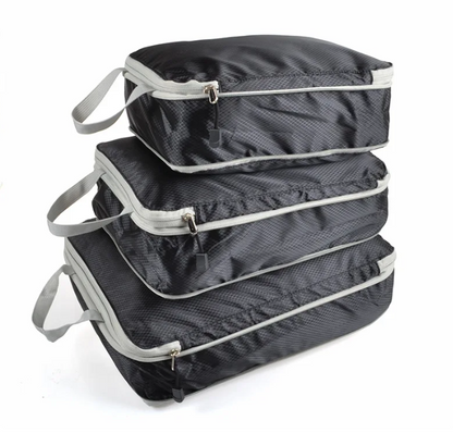 Bolsa de viaje comprimible - 3 bolsas