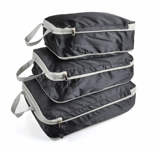 Bolsa de viaje comprimible - 3 bolsas